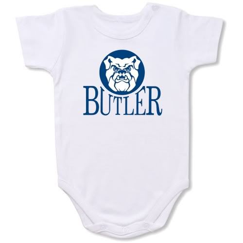 Butler Bulldogs Baby Bodysuit Creeper #01